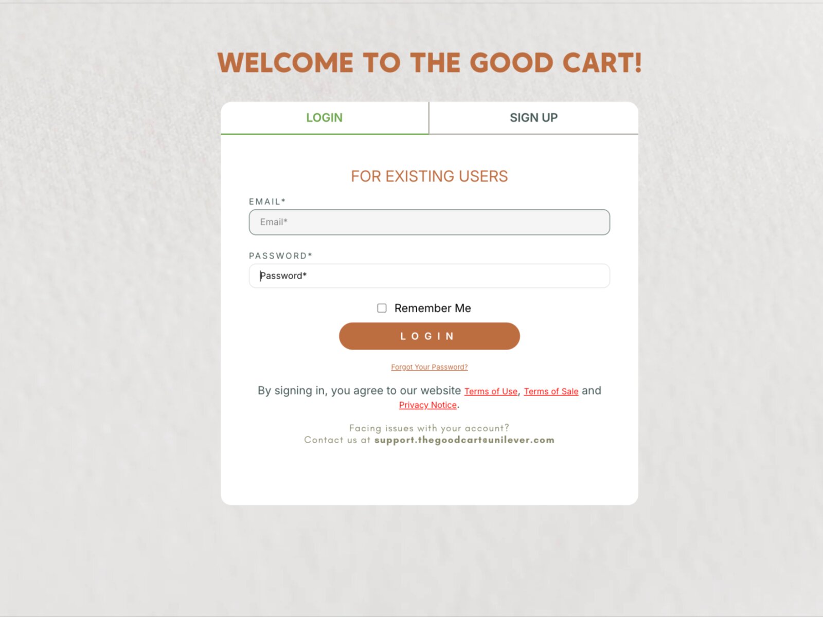 Wholesale B2B Storefront